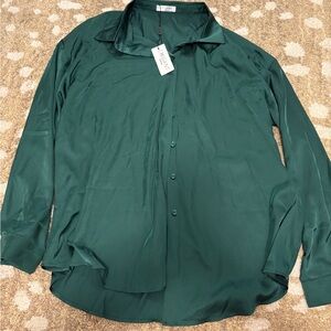 Gant Dark Green Casual Button Down Shirt